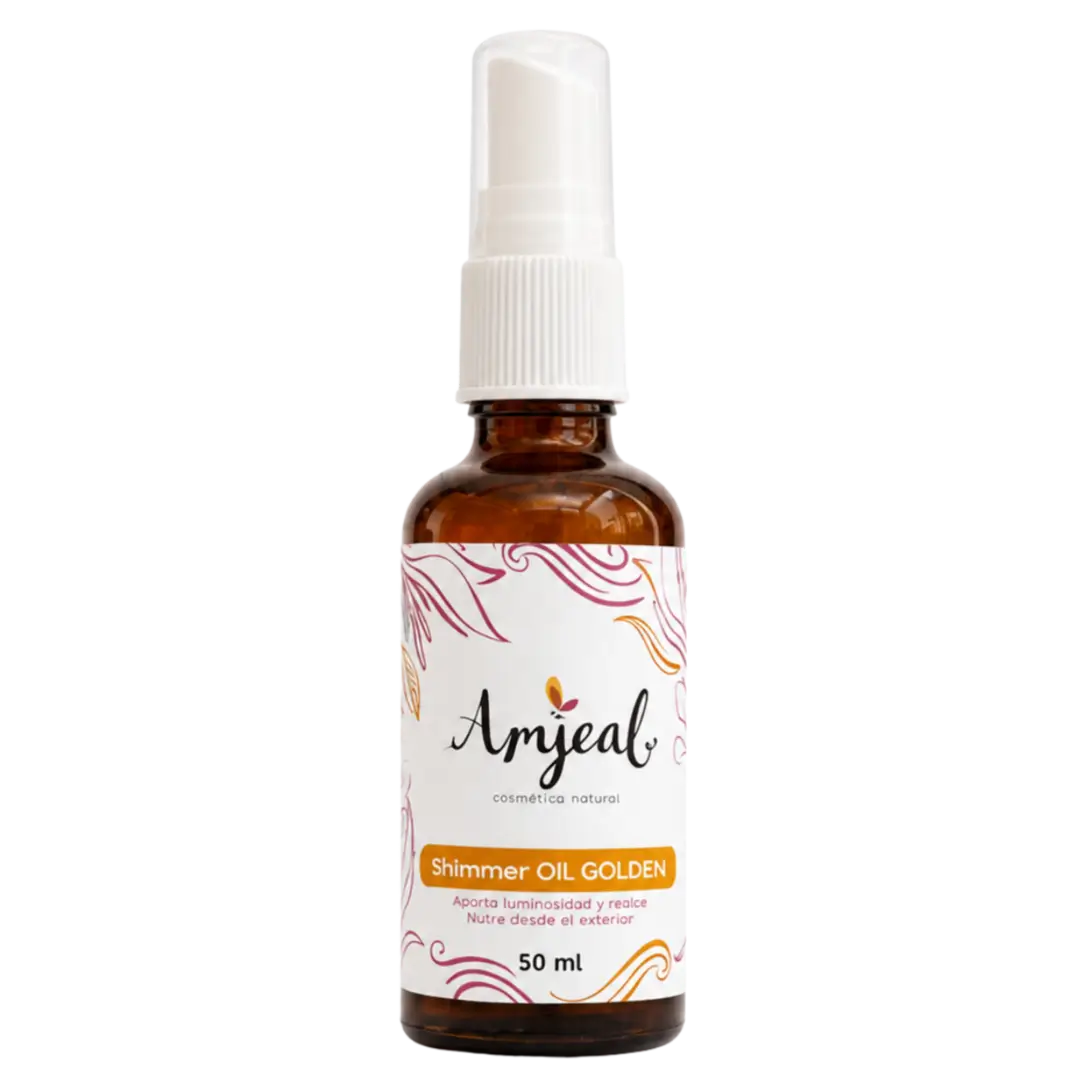 Shimmer oil golden