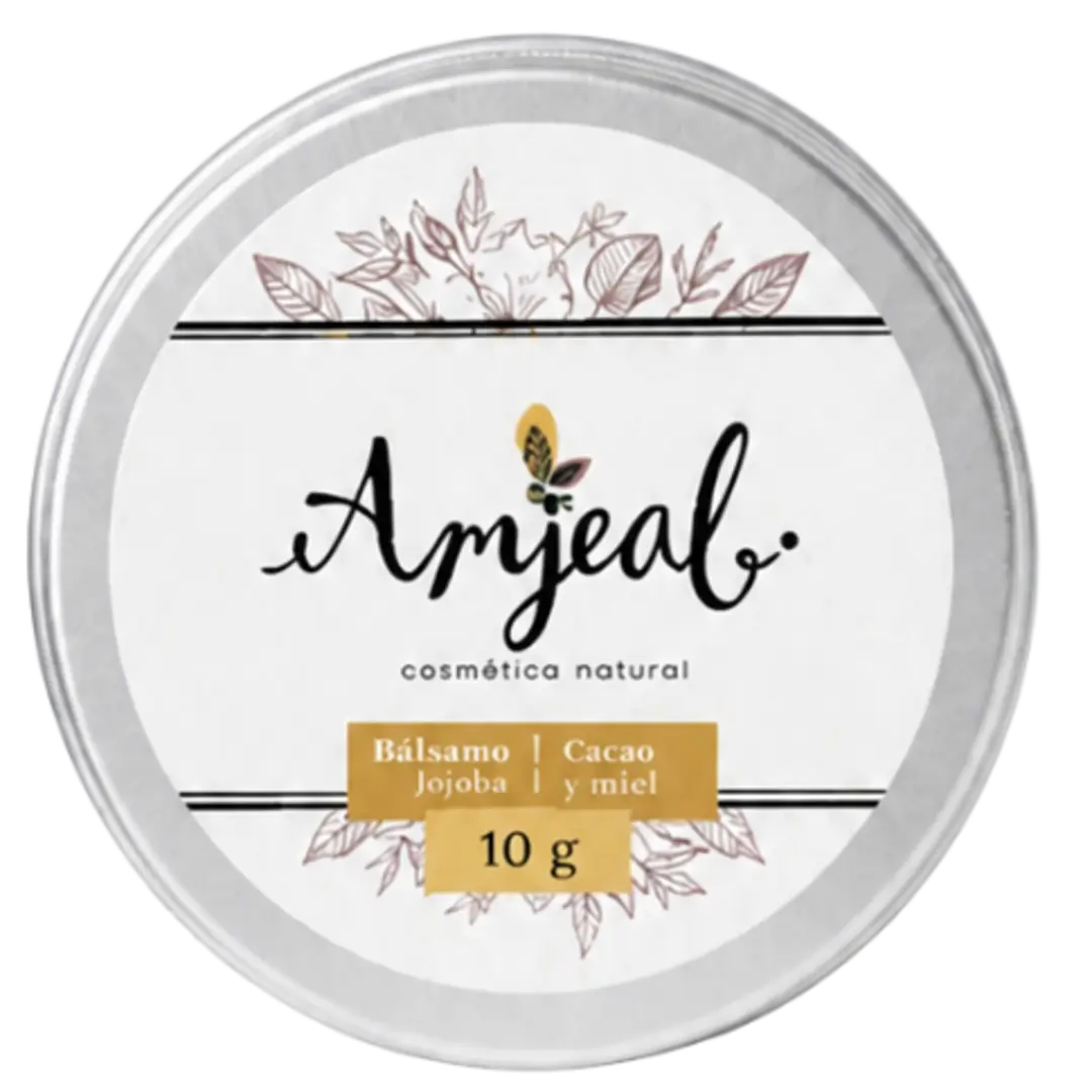 Bálsamo labial de cacao y miel