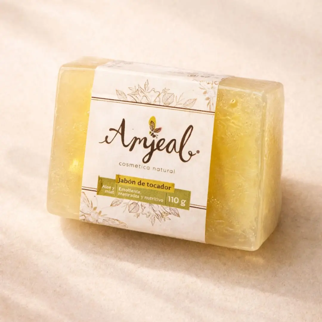 Jabón de aloe y miel