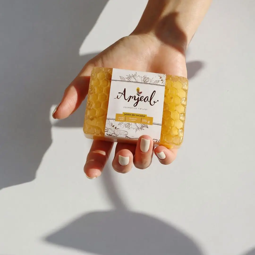 Jabon de avena y miel
