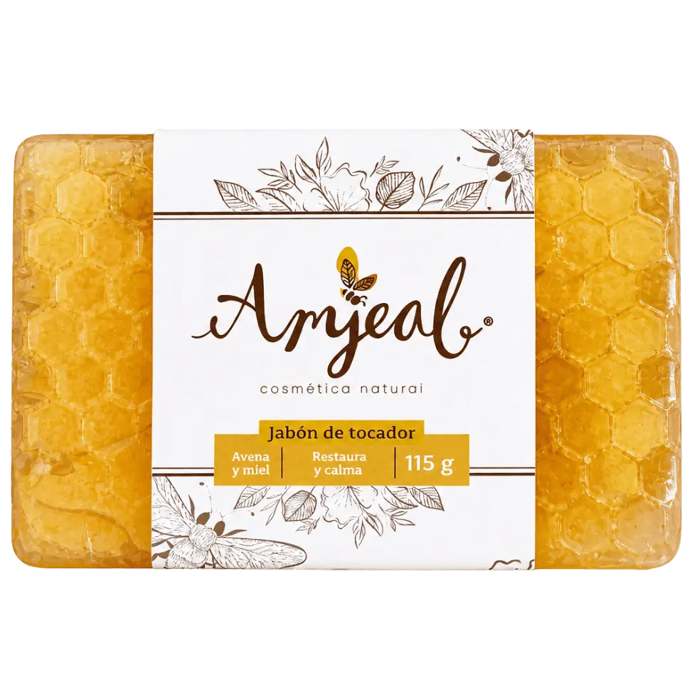 Jabon de avena y miel