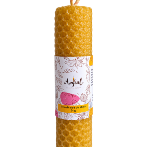 vela de cera de abeja