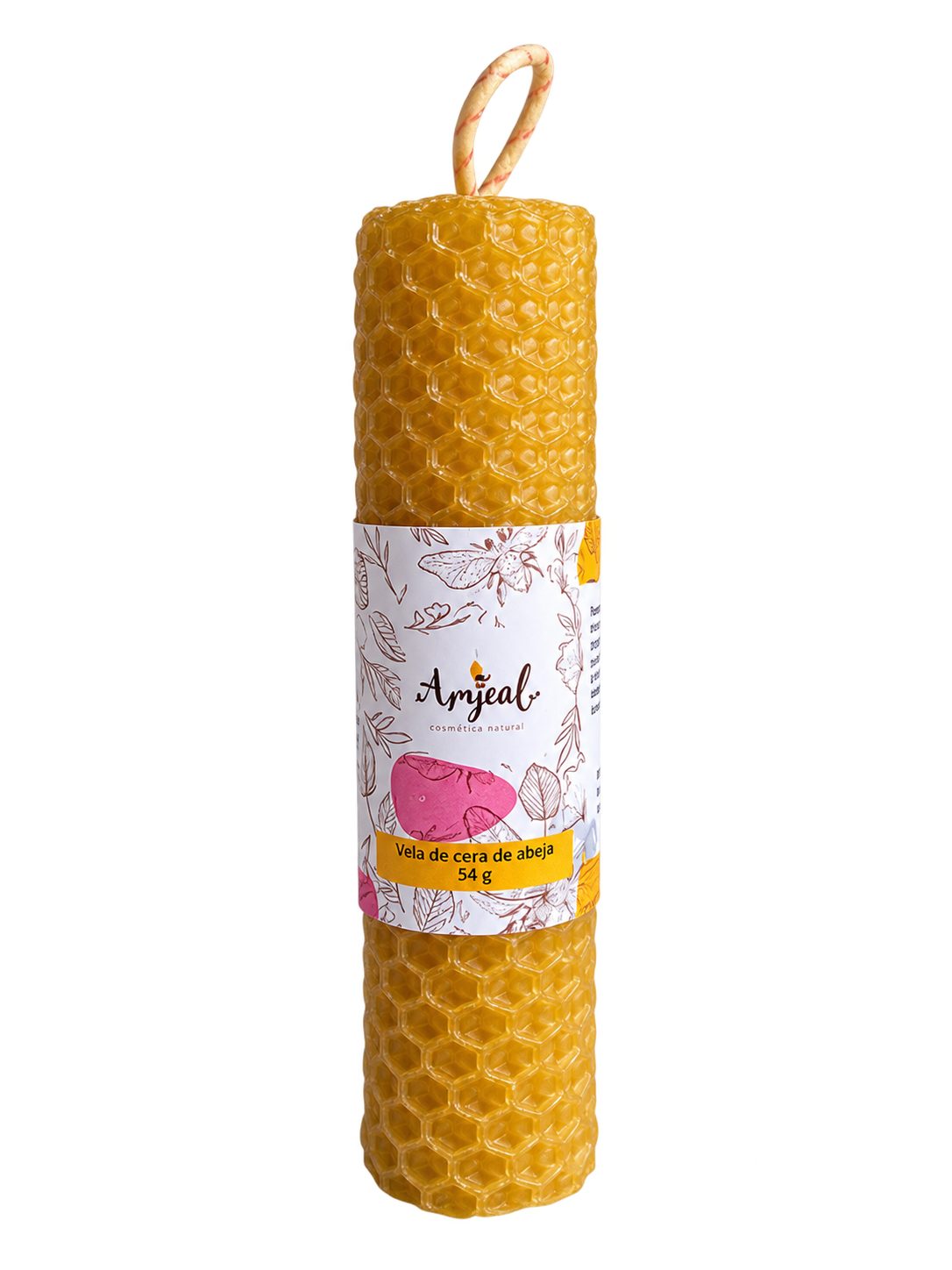 vela de cera de abeja